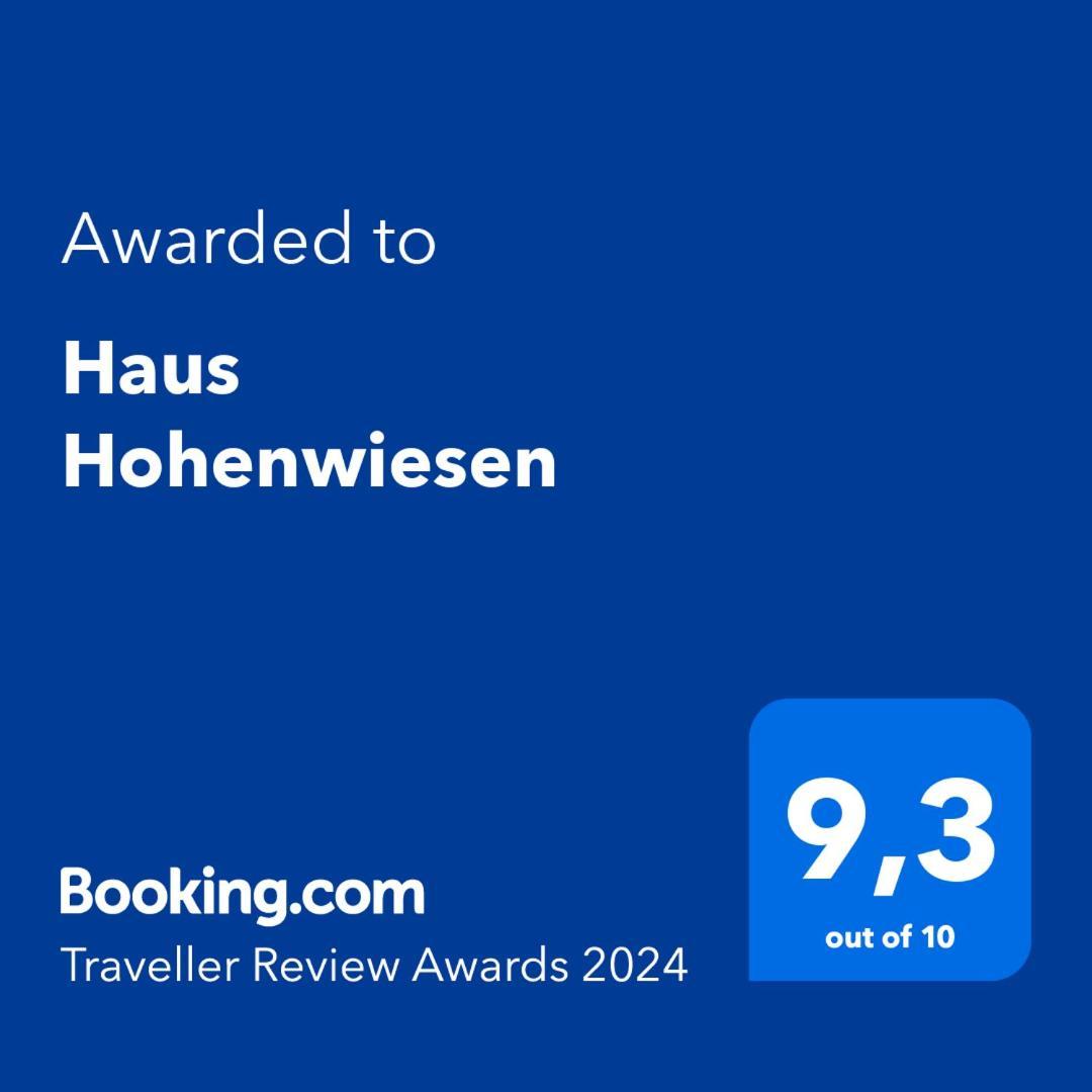 Haus Hohenwiesen Lenggries Exteriér fotografie